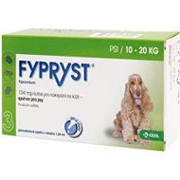 Fypryst Spot-on Dog M sol 1x1,34ml (10-20kg) 2 + 1 zdarma