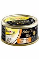 Gimpet kočka konz. ShinyCat filet tuňák s dýní 70g + Množstevní sleva sleva 15%