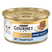 Gourmet Gold  24 x 85 g - 20 % sleva - jemná paštika tuňák