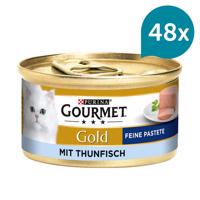 Gourmet Gold jemná paštika s tuňákem 48 × 85 g