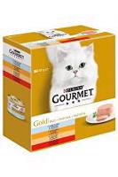 Gourmet Gold Mltp konz. kočka paštiky 8x85g + Množstevní sleva