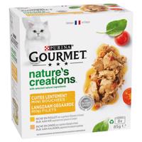 Gourmet Nature's Creations 8 x 85 g - kuře a krůta