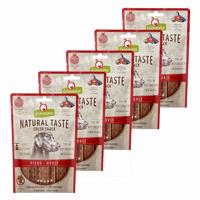 GranataPet Natural Taste Edler Snack, Kůň 5 × 90 g
