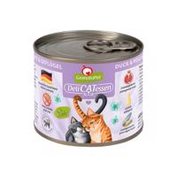 GranataPet pro kočky – Delicatessen konzerva kachna a drůbež 6× 200 g