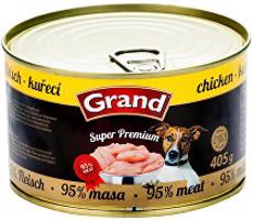 GRAND konz.  Superpremium pes drůbeží 405g + Množstevní sleva Sleva 15%
