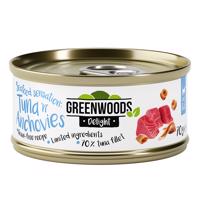 Greenwoods Delight filet z tuňáka s ančovičkami 6 x 70 g