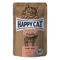 Happy Cat Bio Pouch hovězí 12 × 85 g