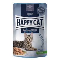 Happy Cat Tray Culinary Meat in Sauce pstruh z bystřin 12 × 85 g