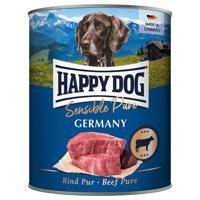 Happy Dog Sensible Pure 6 × 800 g - Germany (hovězí)