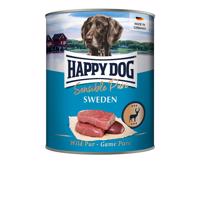 Happy Dog Sensible Pure Sweden (zvěřina) 6 × 800 g