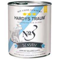 Hardys Traum Sensitiv No. 3 s jehněčím masem 6 × 800 g