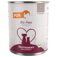 Herrmann's čisté maso  12 x 800 g - výhodné balení - bio krůtí