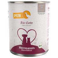 Herrmann's čisté maso 24 x 800 g - výhodné balení - bio kachní