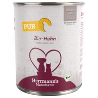 Herrmann's čisté maso 24 x 800 g - výhodné balení - bio kuřecí