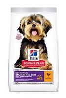 Hill's Can.Dry SP Sensitive Adult Small Chicken 1,5kg sleva