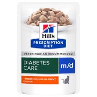 Hill's Prescription Diet. 12 x 85 g - 10 + 2  zdarma - m/d Chicken 12 x 85 g