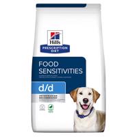 Hill's Prescription Diet d/d Food Sensitivities kachna & rýže - 4 kg