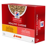 Hill's Science Plan Adult Healthy Cuisine Chicken & Salmon - 12 x 80 g