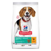 Hill's Science Plan Canine Adult Perfect Weight Medium Chicken - 2 x 2 kg