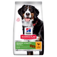 Hill's Science Plan Canine Mature Adult Senior Vitality 6+ Large Chicken 2 x 14 kg