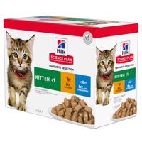 Hill's Science Plan Kitten Tuna - doplňkové mokré krmivo: 12 x 85 g  rybí výběr