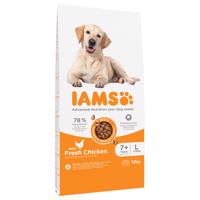 IAMS Advanced Nutrition Senior Large Dog s kuřecím - 2 x 12 kg