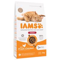 IAMS granule, 3 kg - 10 % sleva - Indoor Cat s kuřecím