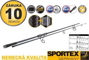 Kaprové pruty Sportex Graphenon Carp 2-díl Variant: 366cm / 3,00lbs