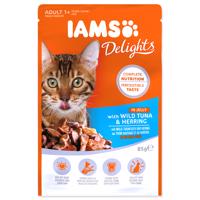Kapsička IAMS Cat Delights Tuna & Herring in Jelly 85 g