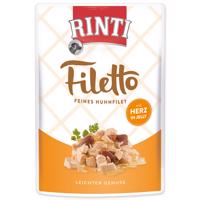 Kapsička RINTI Filetto kuře + kuřecí srdce v želé 100 g