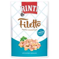 Kapsička RINTI Filetto kuře + losos v želé 100 g