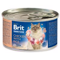 Konzerva BRIT Premium by Nature Chicken with Rice 200 g
