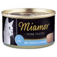 Konzerva MIAMOR Feine Filets tuňák + krevety v želé 100 g