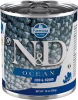 Konzerva N&D DOG OCEAN Adult Codfish & Squid 285g