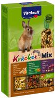 Kracker králík popcorn-zelenina-hrozno 3ks