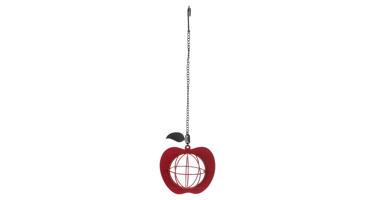 Krmítko na lojovou kouli - jablko, 12x35cm