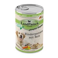 LandFleisch Dog Classic hovězí dršťky s rýží 6 × 400 g