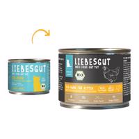 Liebesgut Biokost Junior s kuřecím masem, kokosem a cuketou 12 × 200 g