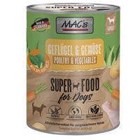 MAC's konzervy pro psy 6 × 800 g - drůbeží a zelenina