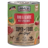 MAC's konzervy pro psy 6 × 800 g - hovězí a zelenina