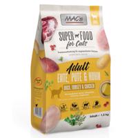 MAC's Superfood for Cats Adult - kachna, krůta & kuře - 1,5 kg