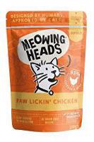 MEOWING HEADS Paw Lickin’ Chicken 100g + Množstevní sleva 4+1 zdarma