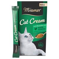 Miamor Cat Cream kuřecí + zelenina - 20 x 15 g
