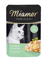 Miamor Cat Filet kapsa tuňák+zelen. 100g + Množstevní sleva