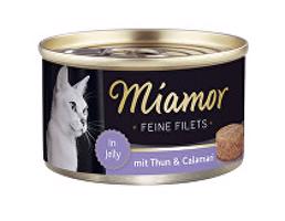 Miamor Cat Filet konzerva tuňák+kalamáry100g + Množstevní sleva sleva 15%