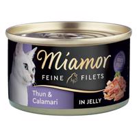 Miamor Feine Filets 1 x 100 g - tuňák s kalamáry v želé