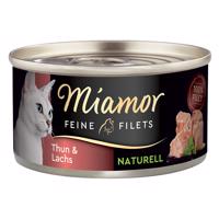 Miamor Feine Filets Naturelle konzerva 6 x 80 g - tuňák & losos
