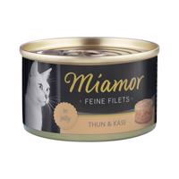 Miamor Feine Filets v želé s tuňákem a sýrem, 100g plechovka 48× 100 g