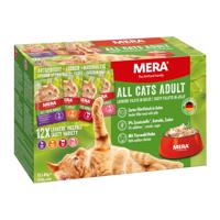Mixpack MERA Cats Adult - 12 x 85 g