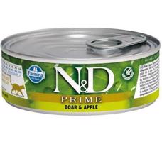 N&D CAT PRIME Adult Boar & Apple 80g